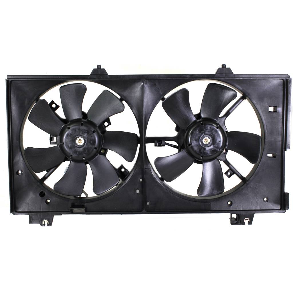 MAZDA MAZDA6 RADIATOR & A/C FAN ASSEMBLY (3.0L)(DUAL FAN) (WO/MODUL) OEM#AJ5715025N 2003-2004 PL#MA3115128