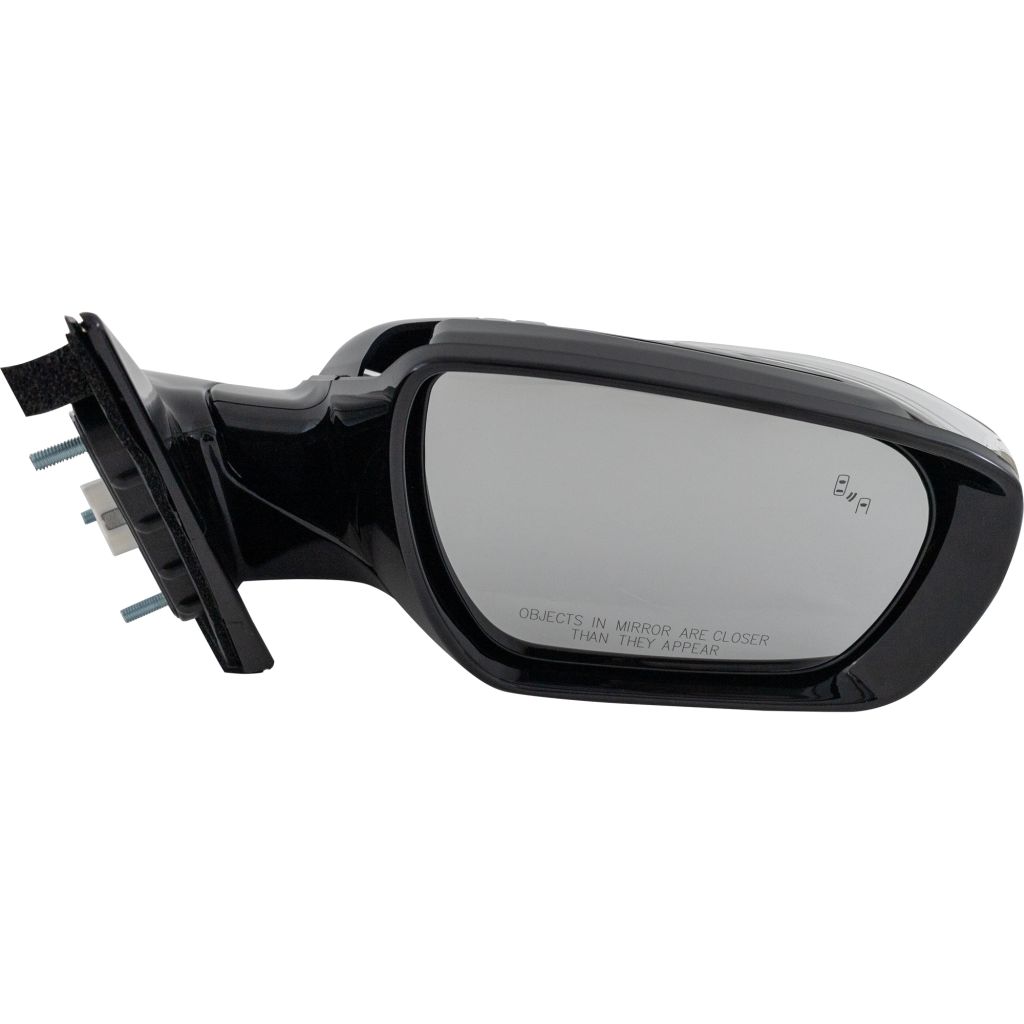 HYUNDAI SANTA FE SPORT (2.0/2.4L) DOOR MIRROR RIGHT (Passenger Side) PWR/HTD/SIGNAL (W/BSD)(BLACK BASE)(PTM CVR) OEM#876204Z011 2013-2018 PL#HY1321234