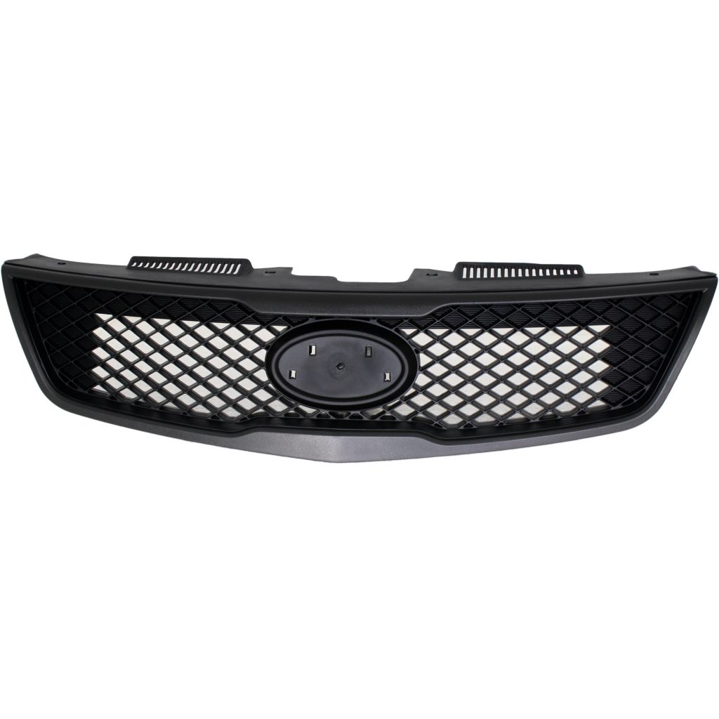 KIA FORTE SEDAN GRILLE ASSY BLACK (W/BLACK MLDG) OEM#863501M000 2010 PL#KI1200138