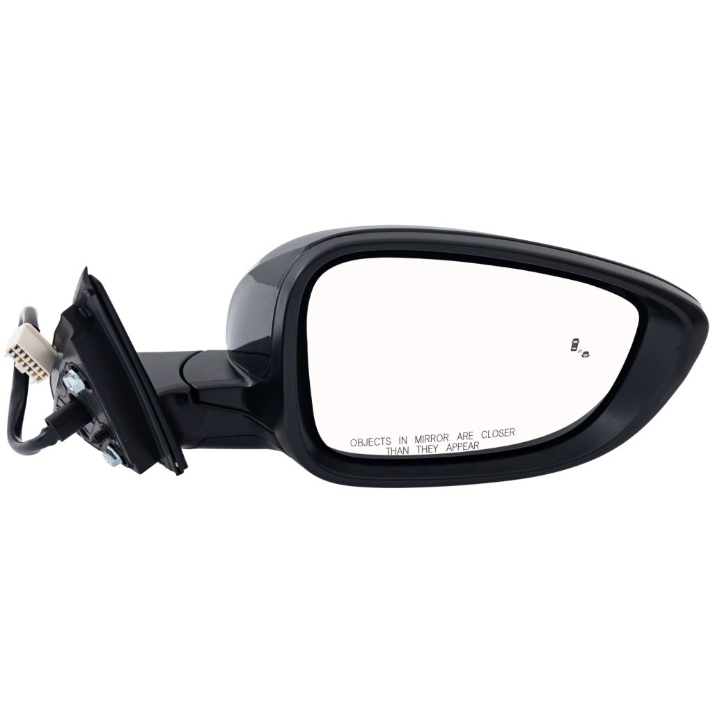 HONDA ACCORD SEDAN DOOR MIRROR RIGHT (Passenger Side) PWR/HTD (EX)(W/BSD)(PTM) OEM#7620830AA11-PFM 2023-2025 PL#HO1321356