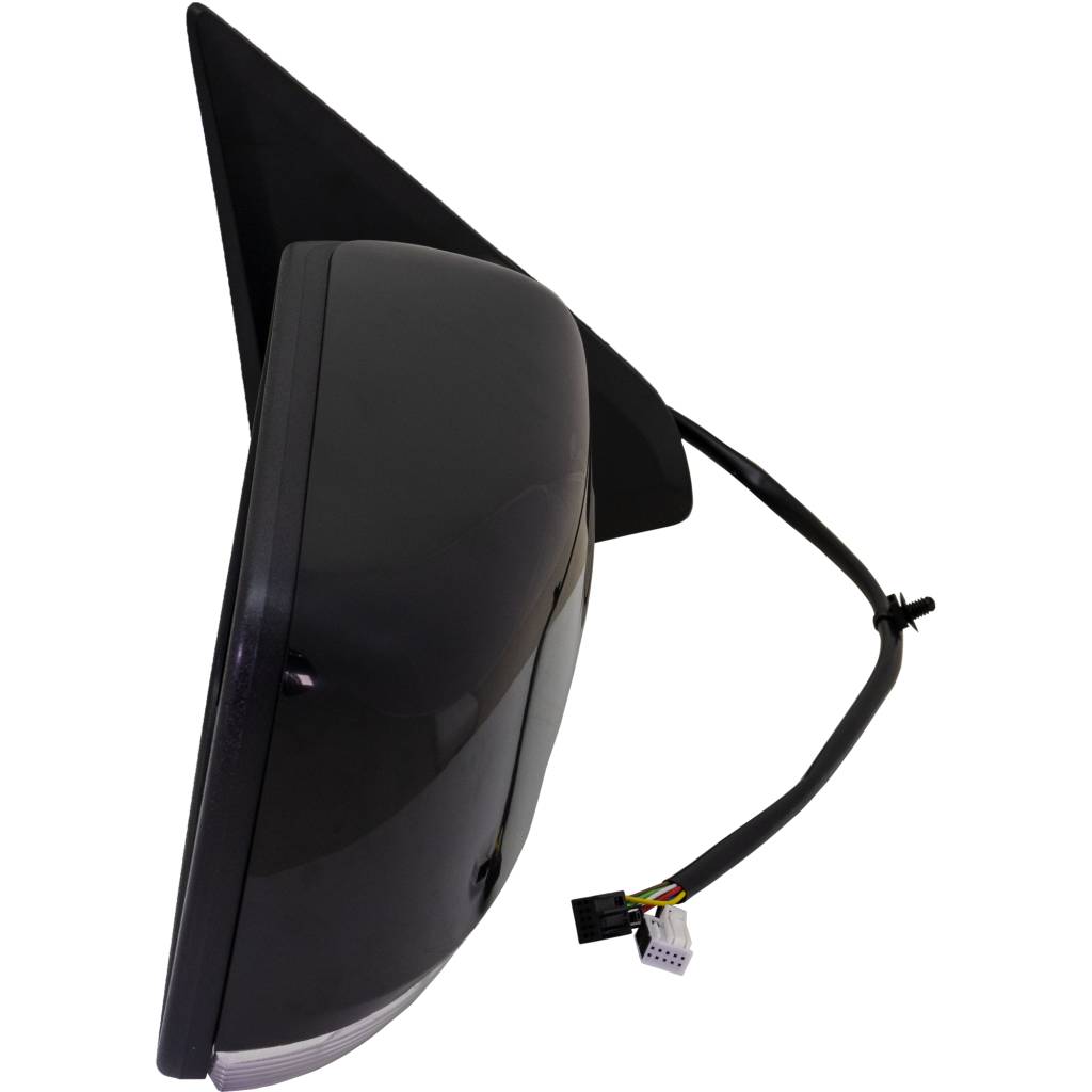 DODGE TRUCKS & VANS DODGE/PU (R1500)( CLASSIC) DOOR MIRROR RIGHT (Passenger Side) PWR/HTD/SIGNAL/PUDDL/P-FOLD (WO/TOW)(BLACK) OEM#5XY521XRAK 2018-2019 PL#CH1321486