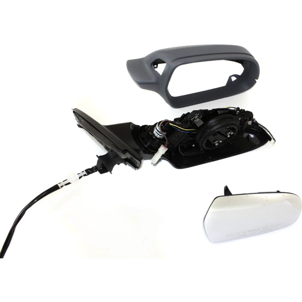 AUDI A4 SEDAN / WAGON DOOR MIRROR RIGHT (Passenger Side) PWR/HTD/SIGNAL (WO/ANTI-GLARE)(WO/LDW)(PTM) OEM#8K1857410AG01C-PFM 2010-2011 PL#AU1321116