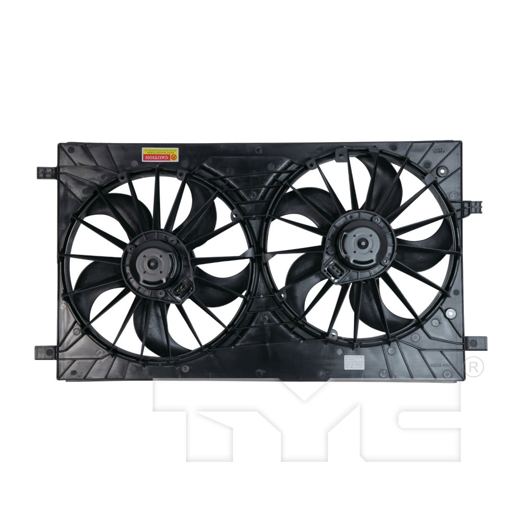 CHRYSLER 200 SEDAN RADIATOR & A/C FAN ASSY (DUAL FAN) OEM#68031872AA-PFM 2011-2014 PL#CH3115163