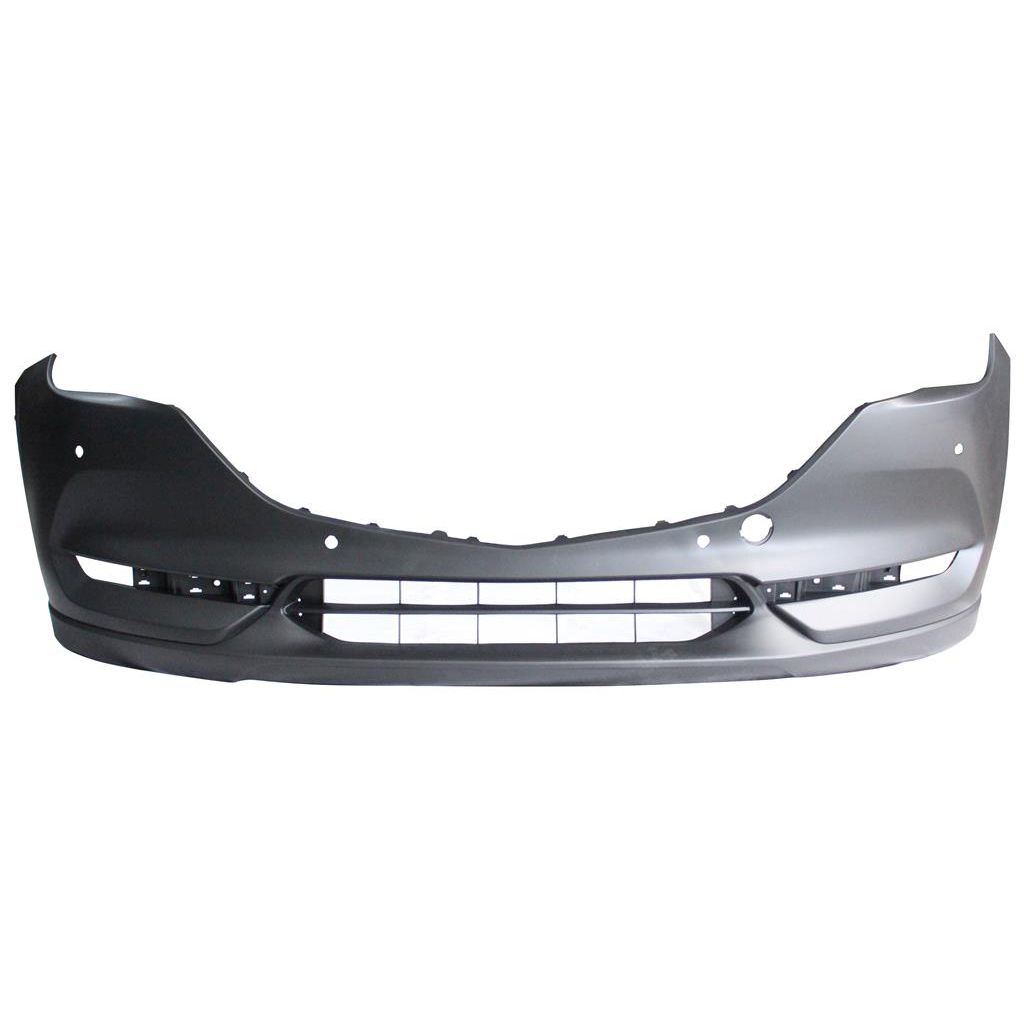 MAZDA CX-5 FRONT BUMPER COVER PRM/TEXT BLACK (W/SENSOR) **CAPA** OEM#KN3L50031BB 2019-2021 PL#MA1000252C