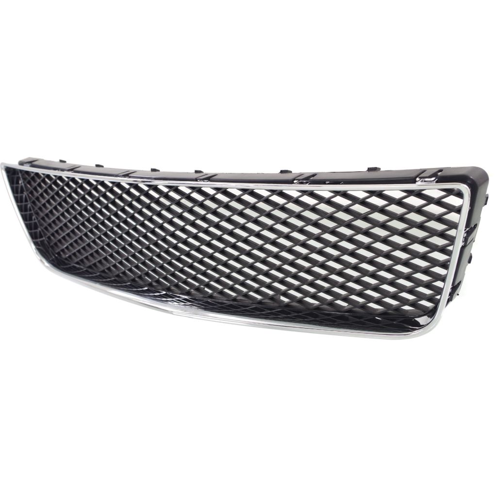 CHEVROLET IMPALA / IMPALA LIMITED (2pc T/L) FRONT BUMPER GRILLE CHR/DK-GRAY (MESH) OEM#10333712 2006-2016 PL#GM1036107