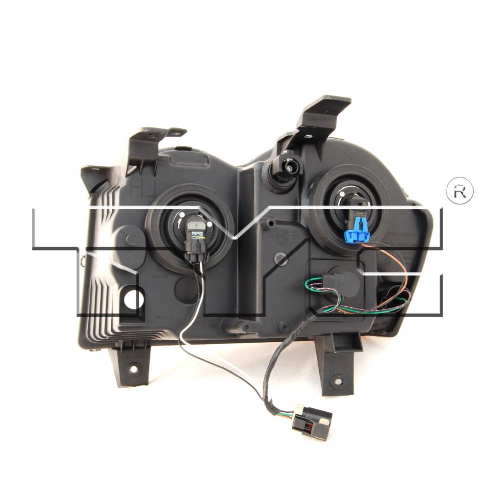 JEEP GRAND CHEROKEE HEAD LAMP ASSEMBLY RIGHT (Passenger Side) (HALOGEN) **CAPA** OEM#55157482AE 2008-2010 PL#CH2519131C