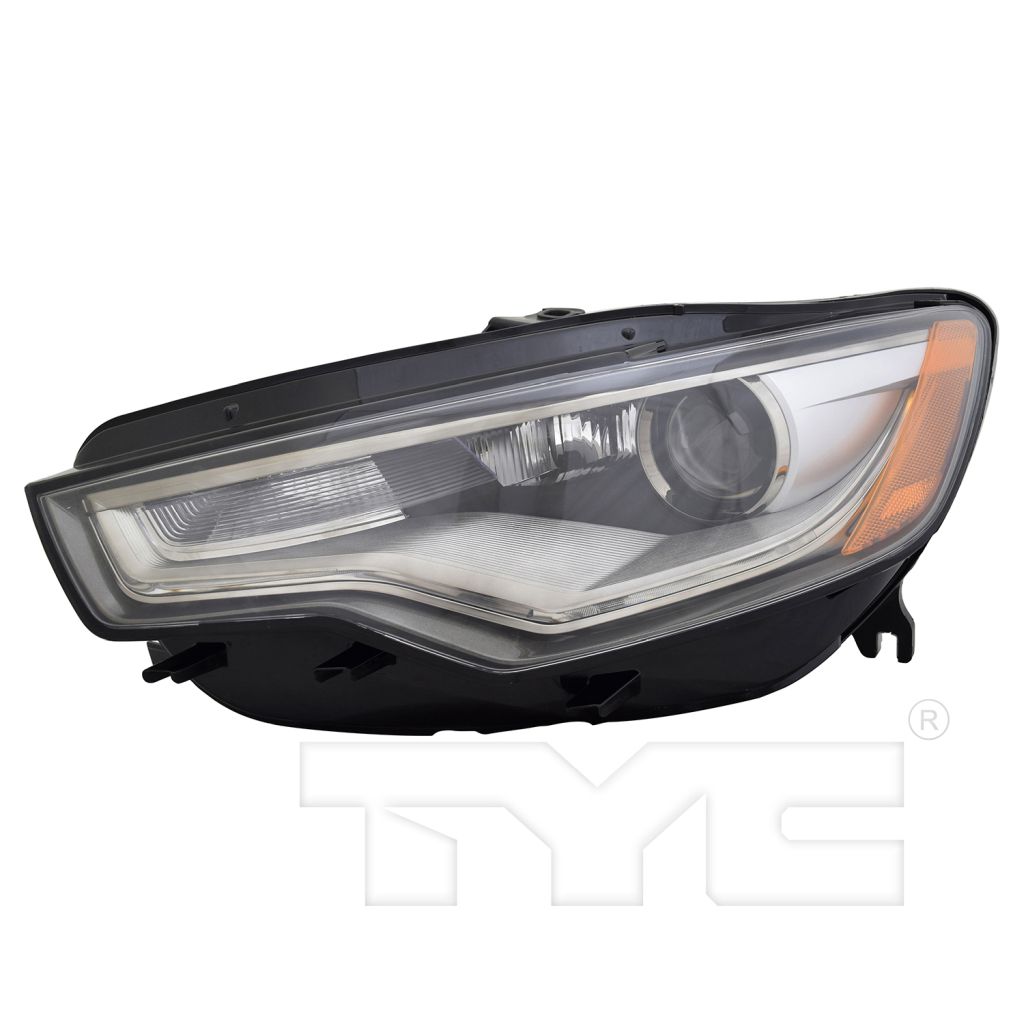 AUDI S6 SEDAN HEAD LAMP UNIT LEFT (Driver Side) HID (WO/AUTO LEVELING)**CAPA** OEM#4G0941043E 2013-2018 PL#AU2502170C