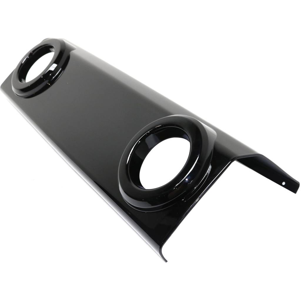 JEEPVEHICLE WRANGLER (JK) (USE 1131471)FRONT BUMPER CENTER COVER PAD PTD-BLACK (FOR STD BMP W/FOG) OEM#1ML27DX8AA 2007-2018 PL#CH1044118