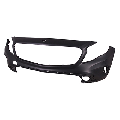 MERCEDES-BENZ GLA-CLASS FRONT BUMPER COVER PRIMED (GLA250 WO/AMG)(W/ SENSOR)(W/WASHER) OEM#15688005409999 2015-2017 PL#MB1000543