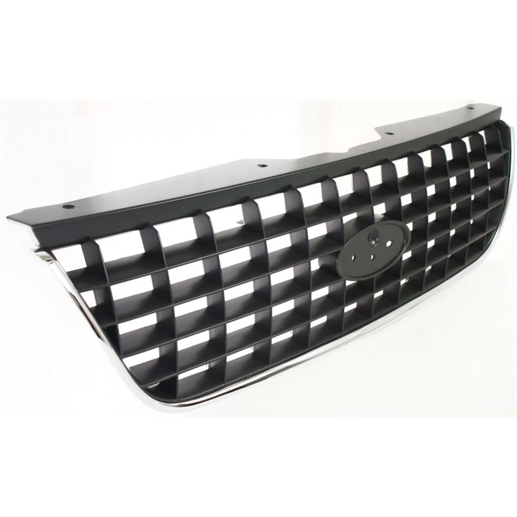 FORD TRUCKS & VANS EXPLORER GRILLE CHROME/GRAY (XLS/XLS Sport/XLT/XLT Sport) OEM#1L2Z8200AAB 2002 PL#FO1200396