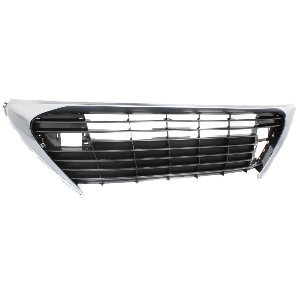 LEXUS ES 350 FRONT BUMPER GRILLE ASSEMBLY PTD-GRAY W/ SA TIN MOLDING OEM#5310206150 2016-2018 PL#LX1036129