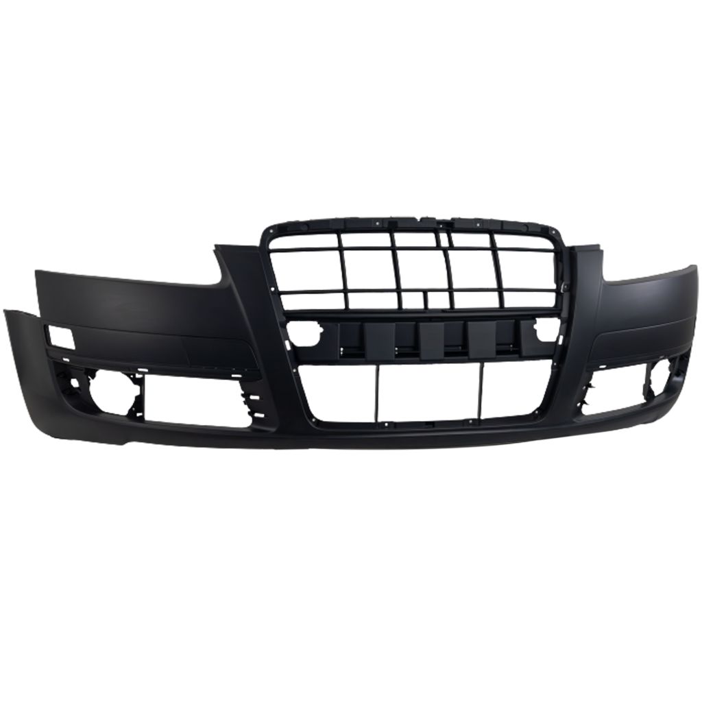 AUDI A6 SEDAN /WAGON FRONT BUMPER COVER PRIMED (W/O WASHER)(WO/S-LINE) OEM#4F0807105DGRU 2005-2008 PL#AU1000156