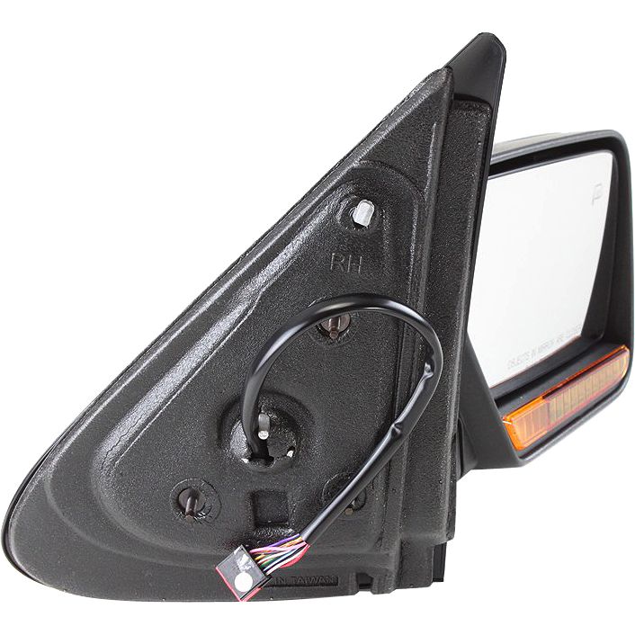 LINCOLN NAVIGATOR DOOR MIRROR RIGHT (Passenger Side) PWR/HTD/SIGNAL/PUDDL/MEMORY (PWR-FOLD)(CHROME) OEM#BL7Z17682AA 2011 PL#FO1321394