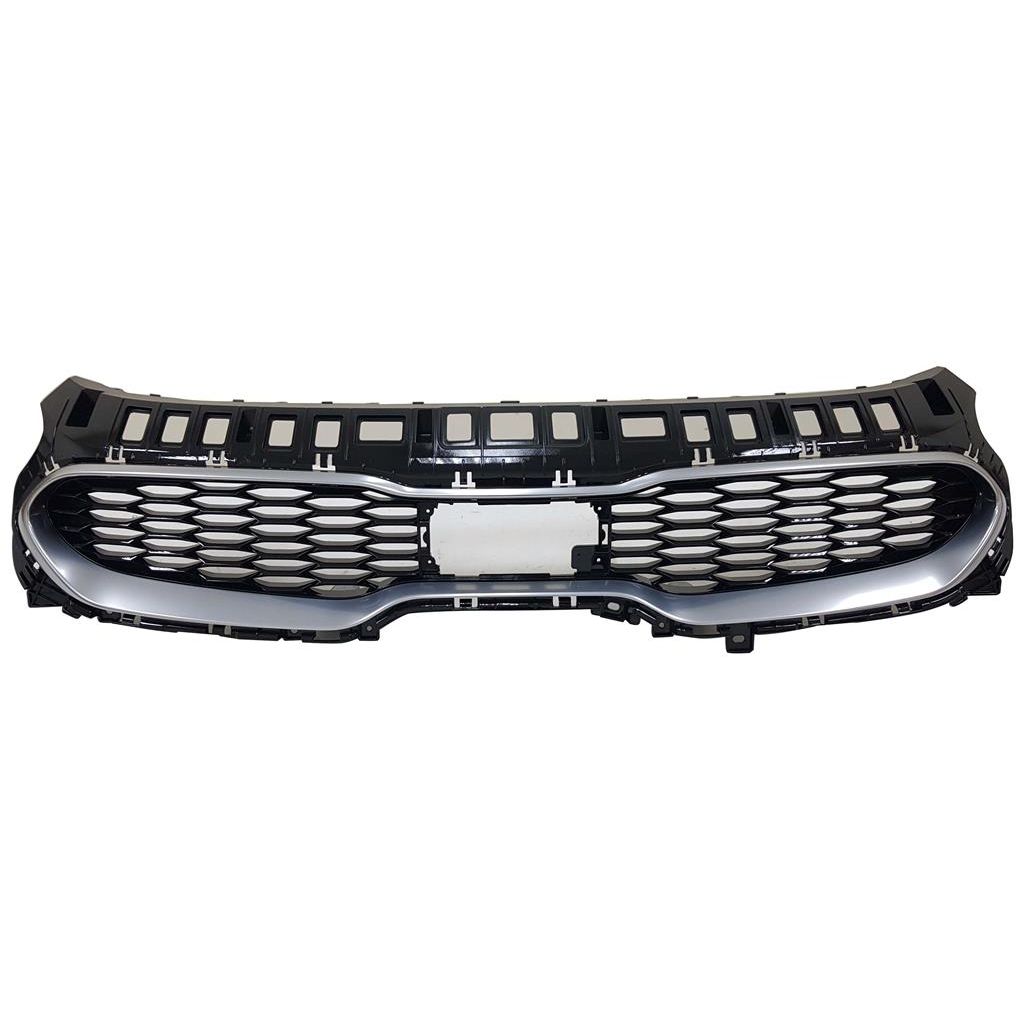 KIA STINGER GRILLE CHROME-SILVER/BLACK (PREMIUM) OEM#86355J5200 2018-2021 PL#KI1200224