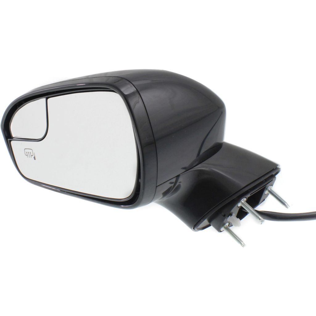 FORD FUSION DOOR MIRROR LEFT (Driver Side) PWR/HTD/PUDDLE/SIGNAL (WO/BLIS)(W/SPOT GLASS)(PTM) OEM#DS7Z17683BAPTM-PFM 2013-2014 PL#FO1320482