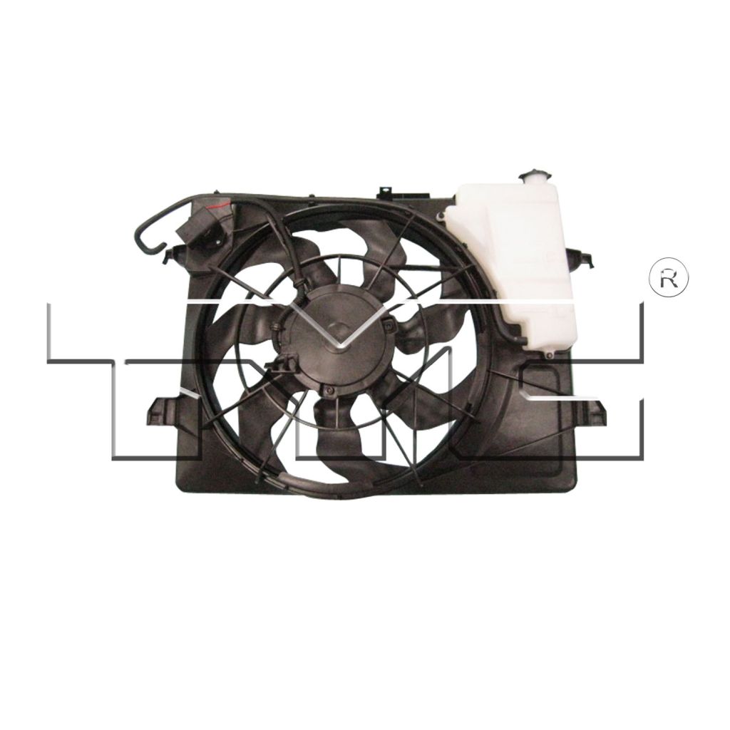 KIA FORTE5 HATCHBACK RADIATOR & A/C FAN ASSEMBLY (DUAL FAN)(A/T) OEM#253801M050 2011-2013 PL#KI3115131