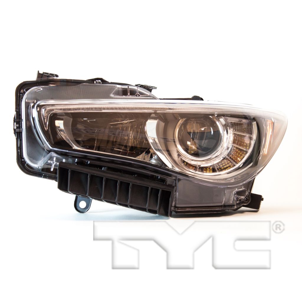 INFINITI Q50 HEAD LAMP ASSEMBLY LEFT (Driver Side) (WO/ADAPTIVE) **CAPA** OEM#260604HB0B 2014-2017 PL#IN2502157C