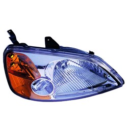 HONDA CIVIC HYBRID HEAD LAMP ASSY RIGHT (Passenger Side) **CAPA** OEM#33101S5AA01 2003 PL#HO2503116C