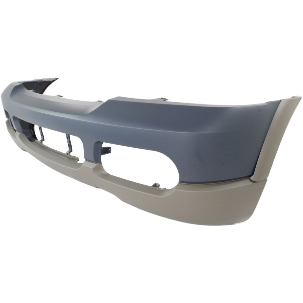 FORD TRUCKS & VANS EXPLORER FRONT BUMPER COVER TOP-PRM/LWR-TXT-BEIGE (W/ABS.)(XLT/02 XLT Sport) OEM#2L2Z17D957PA 2002-2003 PL#FO1000506