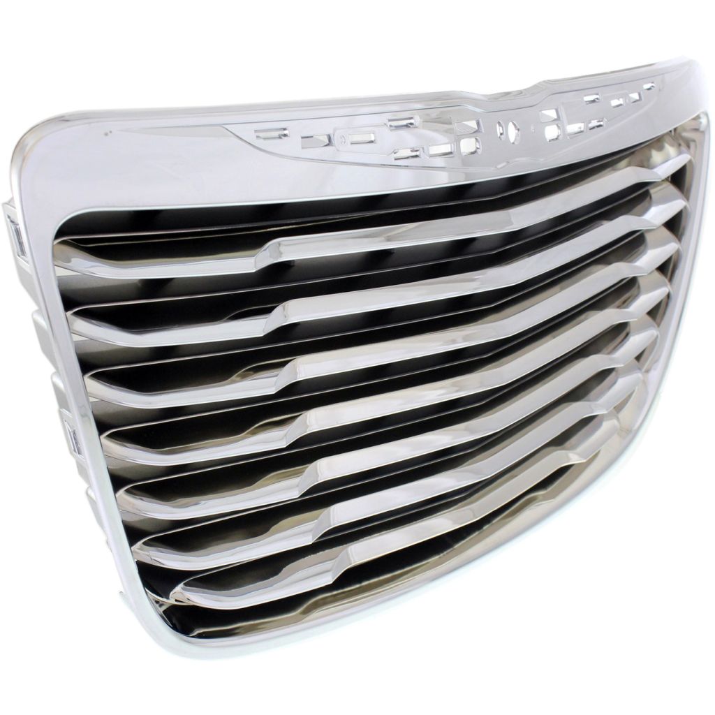 CHRYSLER 300 GRILLE CHROME FRAME/CHR/BLK INNER BAR (EXC SRT-8) OEM#68127942AE 2011-2014 PL#CH1200351