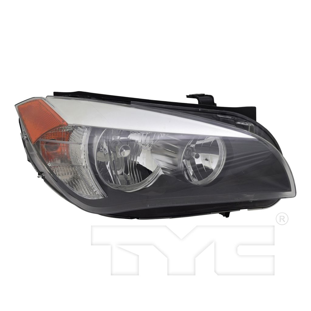 BMW BMW X1 HEAD LAMP UNIT RIGHT (Passenger Side) (HALOGEN)**CAPA** OEM#63117290238 2013-2015 PL#BM2519151C
