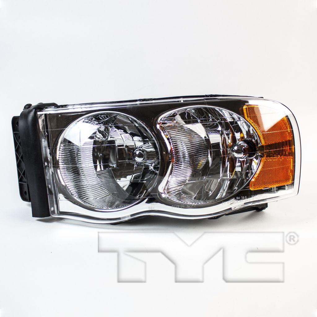 DODGE TRUCKS & VANS DODGE/PU (R2500/3500)(R1500 Mega Cab 06-08) HEAD LAMP ASSEMBLY LEFT (Driver Side) OEM#55077121AF 2003-2004 PL#CH2502135
