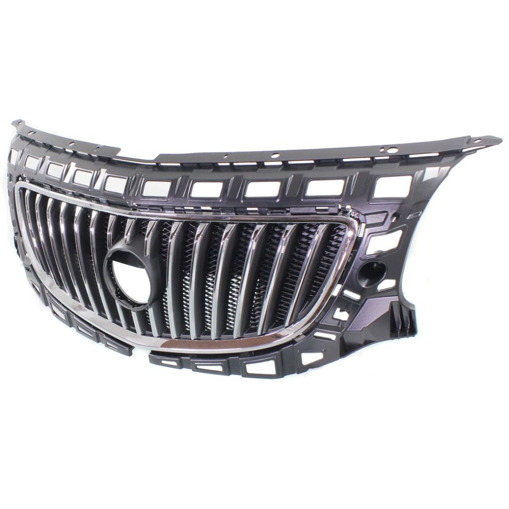 BUICK REGAL GRILLE ASSEMBLY CHR/BLK(EXC GS ) WO/EMBLEM OEM#20977844 2011-2013 PL#GM1200653