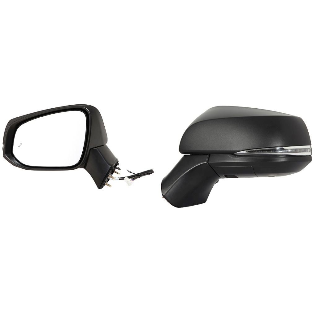 TOYOTA RAV4 DOOR MIRROR LEFT (Driver Side) PWR/HTD/SIGNAL/PUDDLE (W/BSD)(WO/CAMERA)(PTM-CVR)(JAPAN ) OEM#8794042E21-PFM 2019-2024 PL#TO1320423