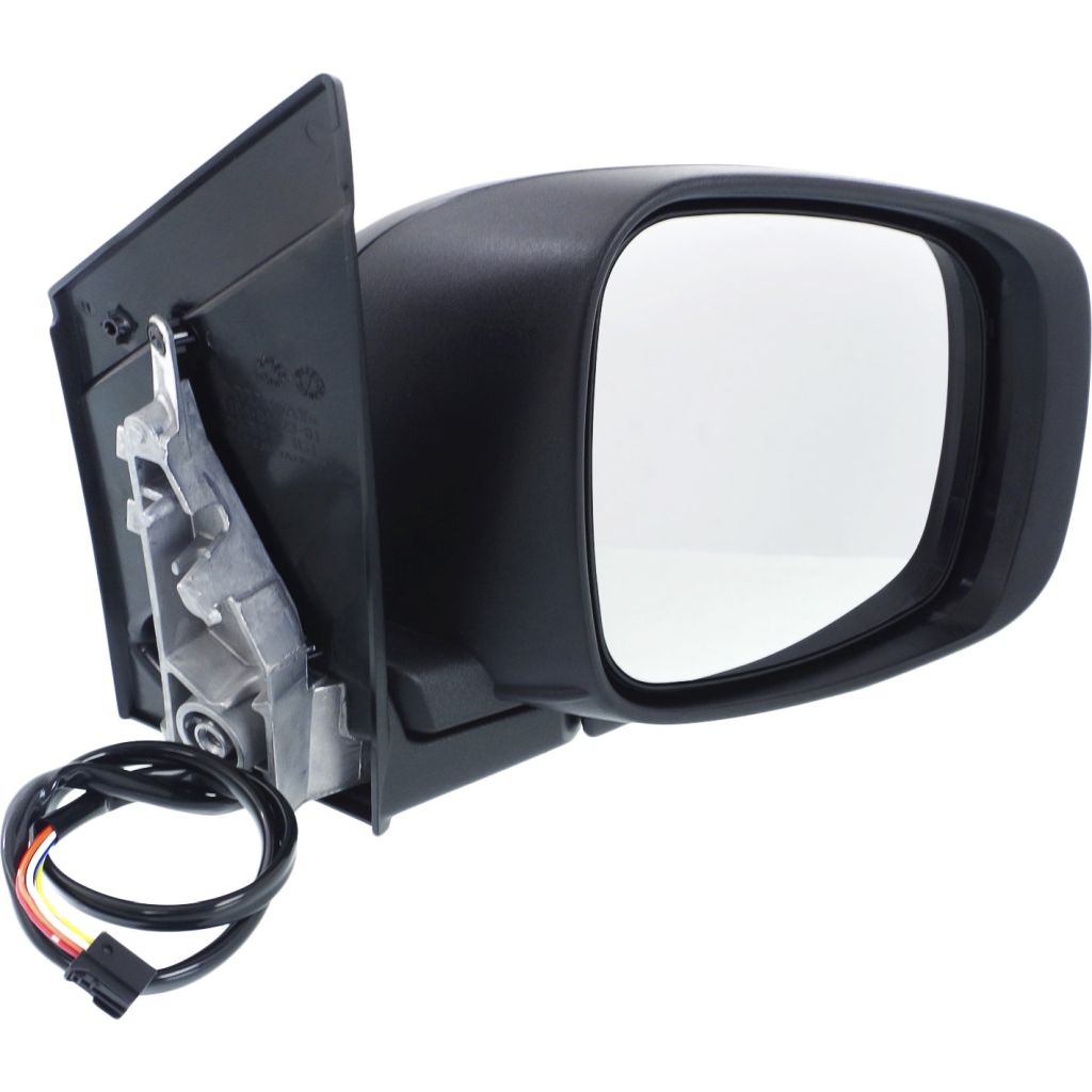 CHRYSLER TOWN & COUNTRY DOOR MIRROR RIGHT (Passenger Side) PWR/HTD/PWR-FOLD (WO/SIDE OBJECT)(TXT BLACK) OEM#5113348AL 2008-2015 PL#CH1321384