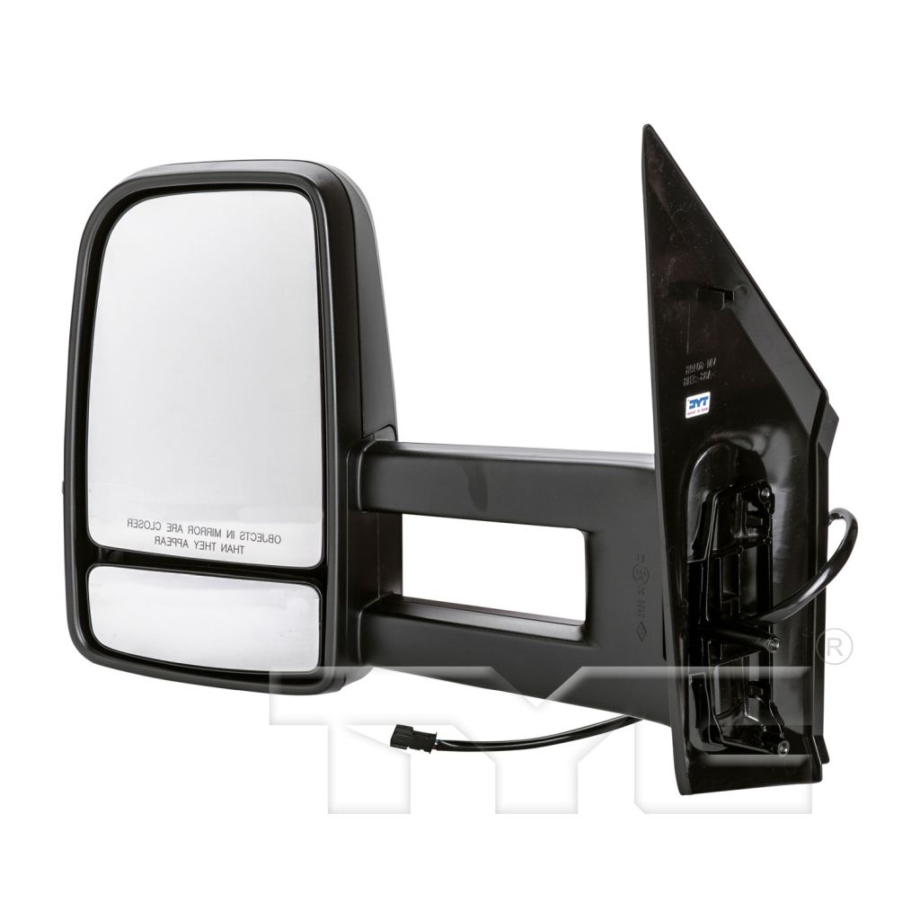 MERCEDES-BENZ SPRINTER DOOR MIRROR LEFT (Driver Side) PWR/HTD/SIGNAL (EXTENDED TYPE) OEM#68096028AA-PFM 2010-2013 PL#CH1320369