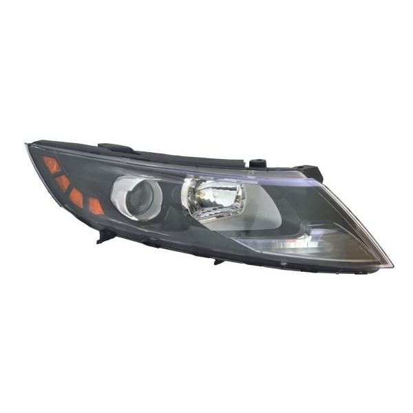 KIA OPTIMA HEAD LAMP ASSEMBLY RIGHT (Passenger Side) ( HALOGEN)(USA) OEM#921024C000 2012-2013 PL#KI2503157