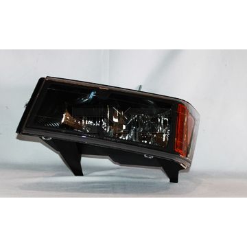 ISUZU ISUZU/PU I-280/I-350 HEAD LAMP ASSEMBLY LEFT (Driver Side) (W/ BLACK BEZEL) OEM#20766569 2006 PL#GM2502234