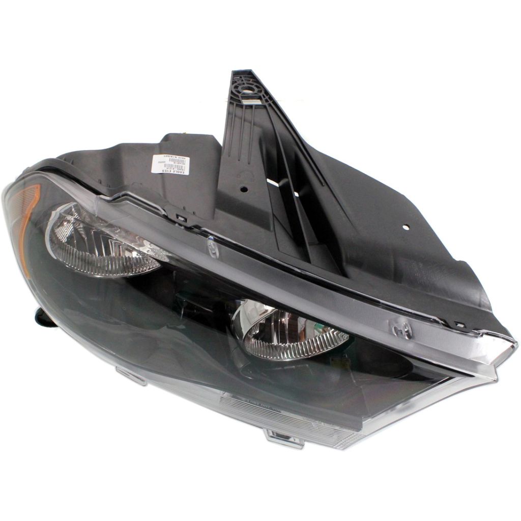 DODGE TRUCKS & VANS DURANGO HEAD LAMP ASSEMBLY RIGHT (Passenger Side) (HALOGEN)(BLK BEZEL) OEM#68084076AB 2011-2013 PL#CH2503229