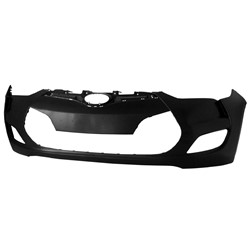 HYUNDAI VELOSTER FRONT BUMPER COVER PRIMED (WO/ TURBO) **CAPA** OEM#865112V000 2012-2017 PL#HY1000189C