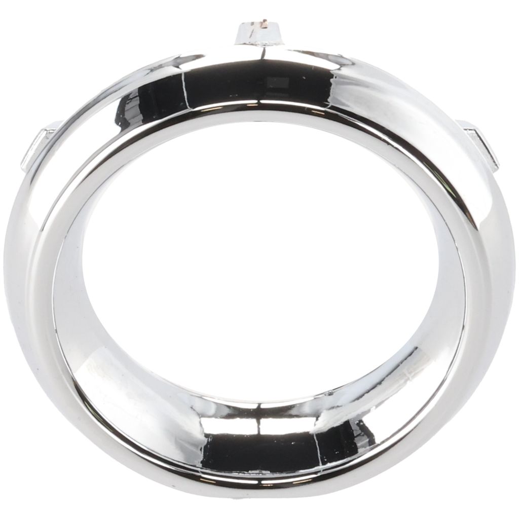 CHRYSLER TOWN & COUNTRY FOG LAMP BEZEL RING CHROME RIGHT (Passenger Side)=LH OEM#68100718AA 2011-2016 PL#CH1038144