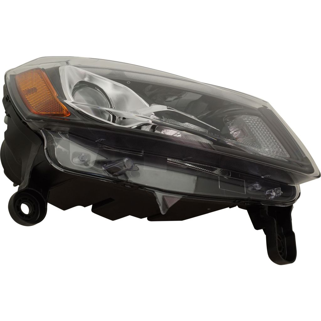 JEEP GRAND CHEROKEE HEAD LAMP ASSEMBLY RIGHT (Passenger Side) (HALOGEN)(BLK)**CAPA** OEM#68236108AE 2014-2016 PL#CH2503308C