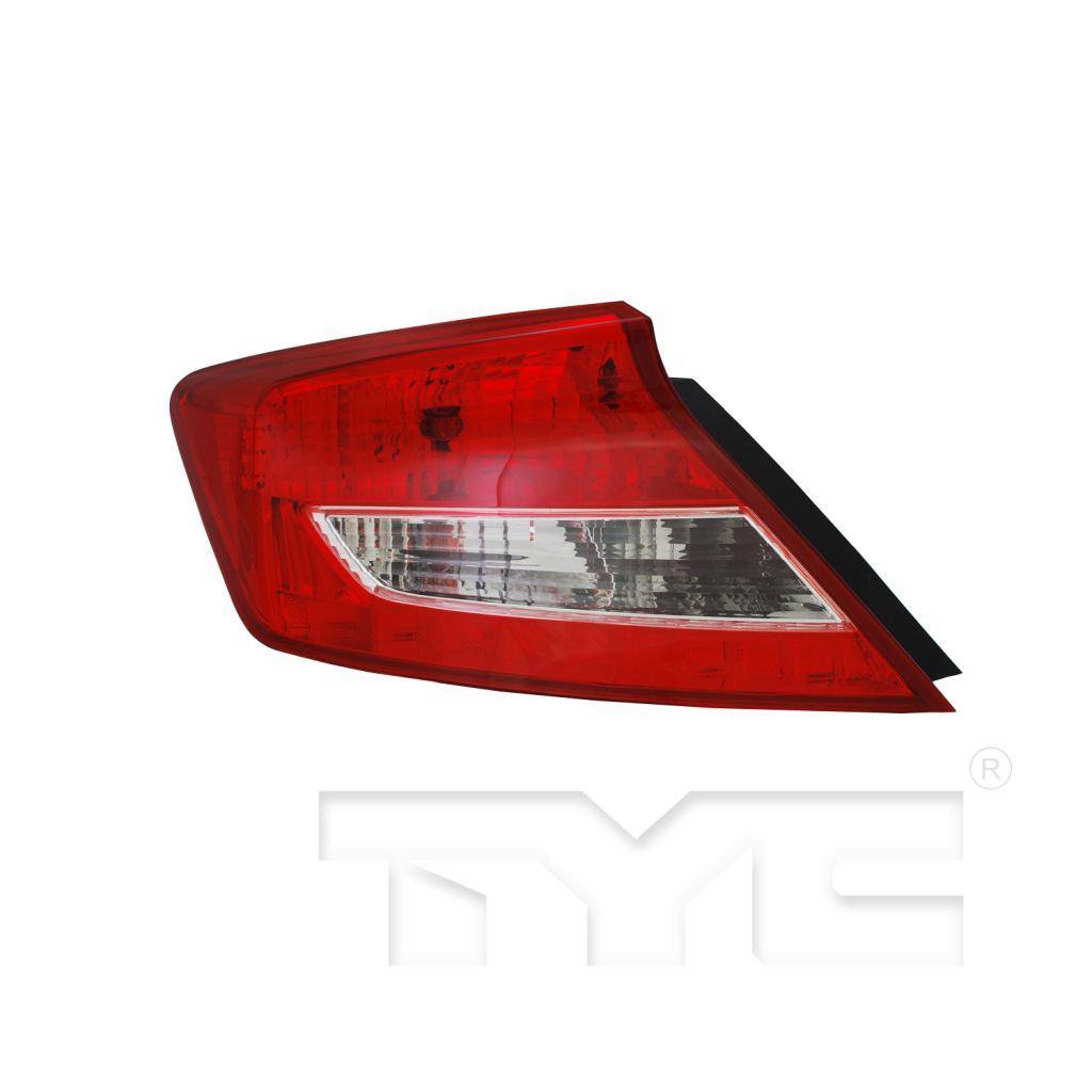 HONDA CIVIC COUPE TAIL LAMP ASSY LEFT (Driver Side)**CAPA** OEM#33550TS8A01 2012-2013 PL#HO2800179C