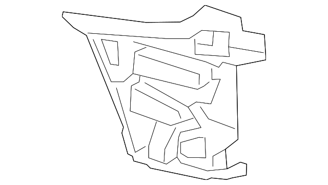 BMW BMW 4 CONVERTIBLE REAR BUMPER COVER SIDE SUPPORT LEFT (Driver Side) (Driver Side) (430 W/ M SPORT)(M440) OEM#51128075843 2021-2025 PL#BM1142123