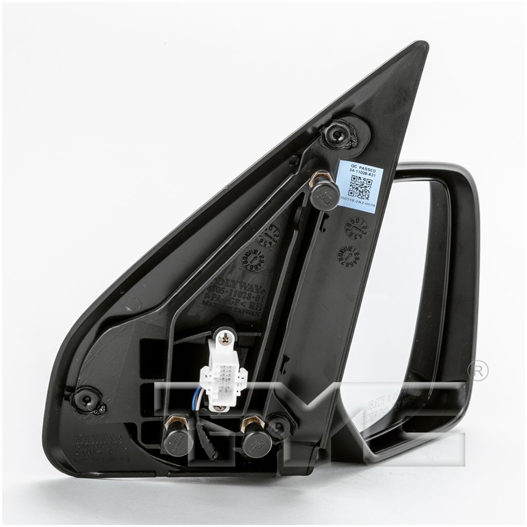 HONDA PILOT DOOR MIRROR RIGHT (Passenger Side) PWR/N-HTD (WO/Signal Lamp) OEM#76208SZAA01ZA 2009-2015 PL#HO1321265