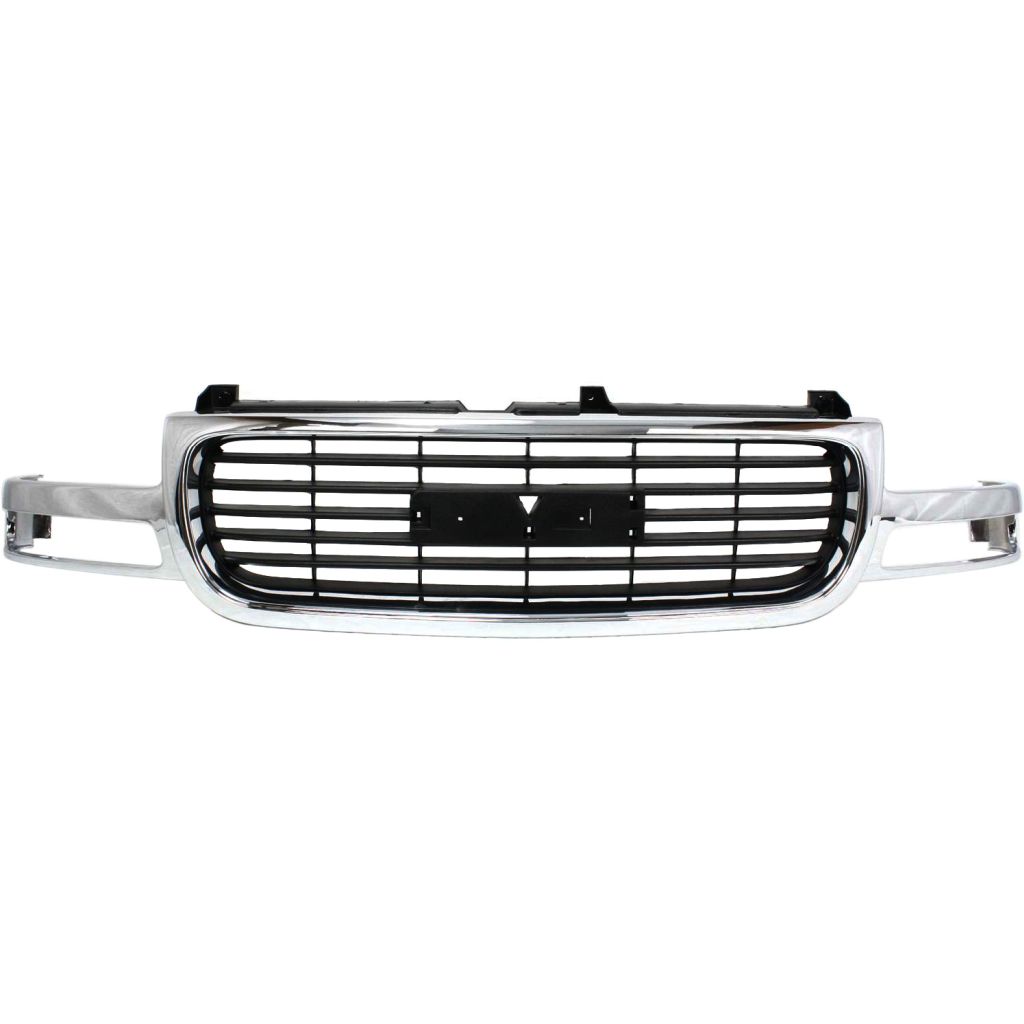 GM TRUCKS & VANS YUKON/YUKON XL (GMC) GRILLE CHR/BLK (GMC) OEM#19130787 2000-2006 PL#GM1200430