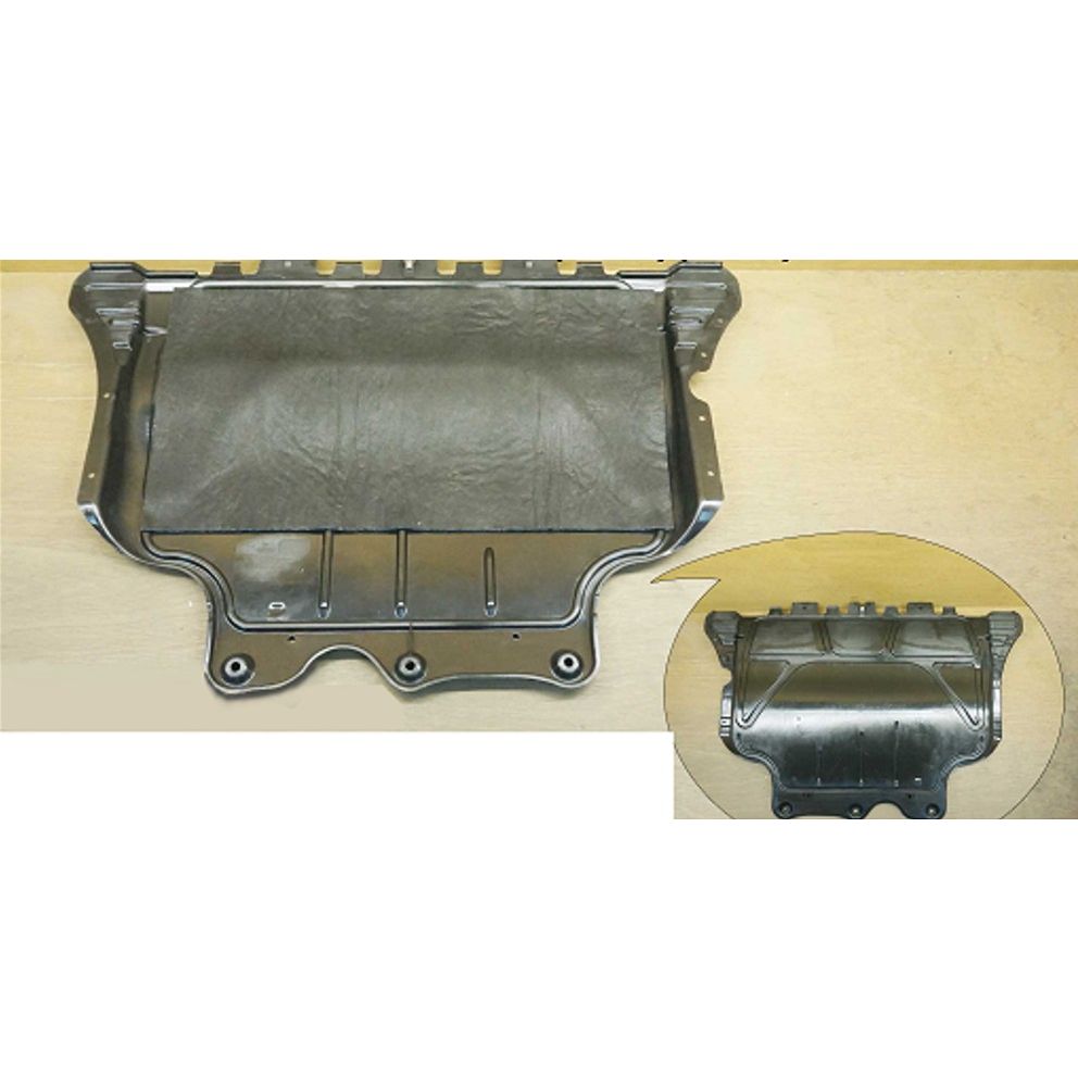 VOLKSWAGEN GOLF FRONT SPLASH SHIELD (FRONT ENG UNDER CVR)(2.0L TURBO) OEM#3Q0825236D 2015-2021 PL#VW1228135