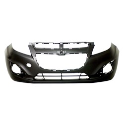 CHEVROLET SPARK FRONT BUMPER COVER PRIMED (WO/FOG)(LS/1LT) **CAPA** OEM#95141821 2013-2015 PL#GM1000935C