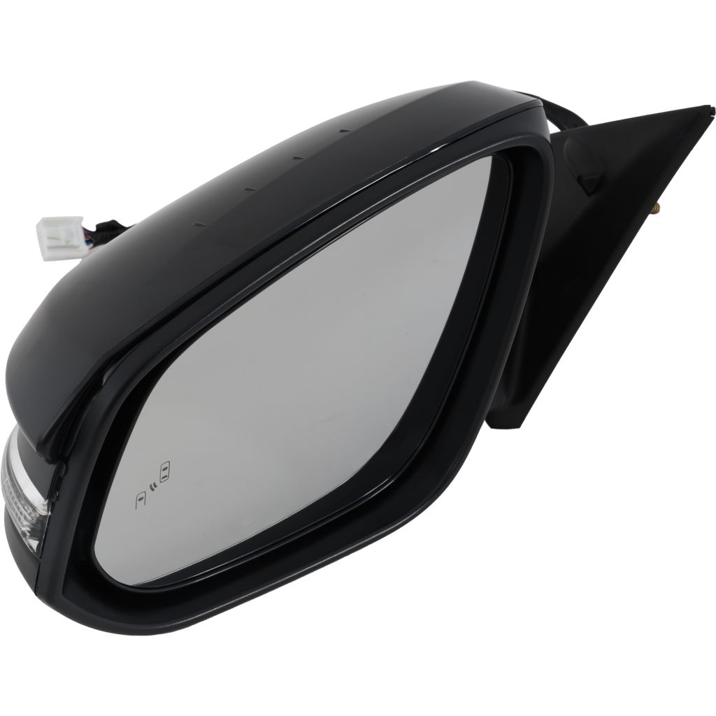TOYOTA HIGHLANDER HYBRID DOOR MIRROR LEFT (Driver Side) PWR/HTD/SIGNAL/PUDDL/MEMORY (W/BSD)(WO/AVM)(PTM) OEM#879400E320-PFM 2018-2019 PL#TO1320409