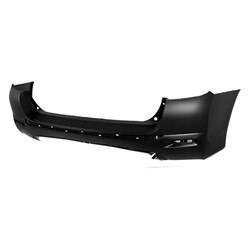 TOYOTA HIGHLANDER REAR BUMPER COVER UPPER PRM/TEXT**CAPA** OEM#521590E907 2011-2013 PL#TO1100289C