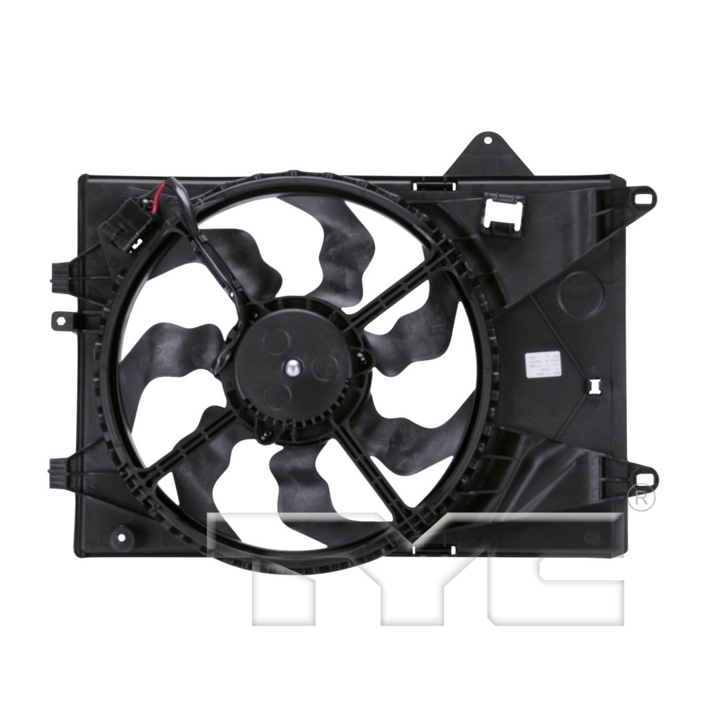 CHEVROLET SONIC RADIATOR & A/C FAN ASSEMBLY 1.8L (EXC 14-15) OEM#94509632 2012-2016 PL#GM3115244