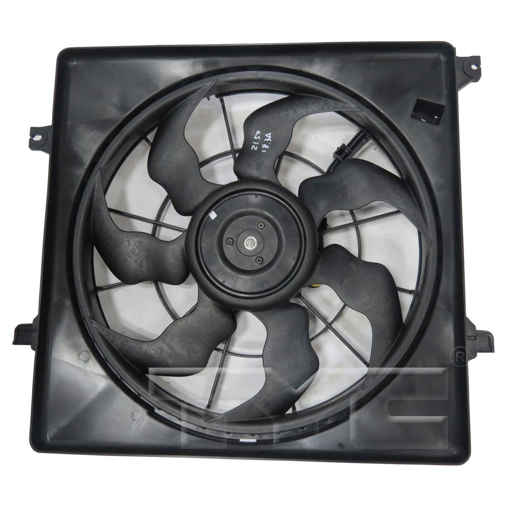KIA SORENTO RADIATOR & A/C FAN ASSEMBLY (2.0L TURBO) OEM#25380C6000 2016-2020 PL#KI3115152