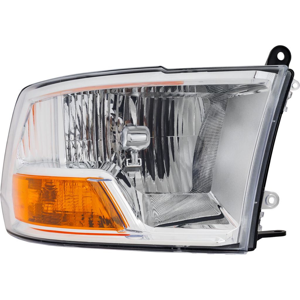 DODGE TRUCKS & VANS DODGE/PU R2500/3500 HEAD LAMP ASSY RIGHT (Passenger Side) (HIGHEAD LAMPOW BEAM 1 BULB)**CAPA** OEM#55277410AG 2010-2012 PL#CH2503217C