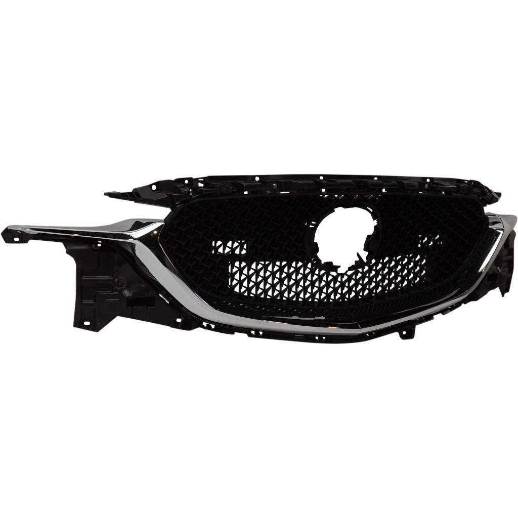 MAZDA CX-5 GRILLE ASSY CHROME/BLACK WO/EMBLEM BASE **CAPA** OEM#KB8D50710J 2017-2021 PL#MA1200215C