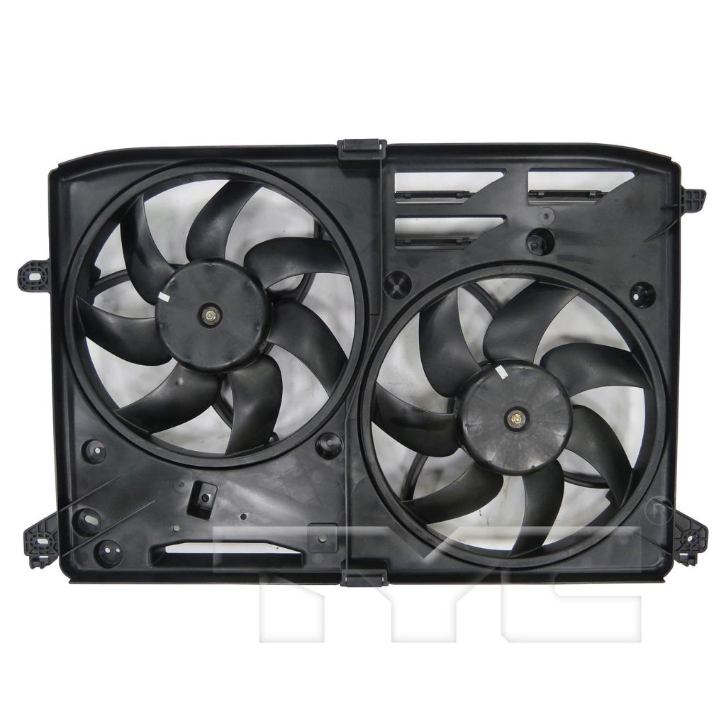 LINCOLN MKZ RADIATOR & A/C FAN ASSEMBLY (DUAL FAN) (TO 10-5-15) OEM#DG9Z8C607C 2013-2016 PL#FO3115208