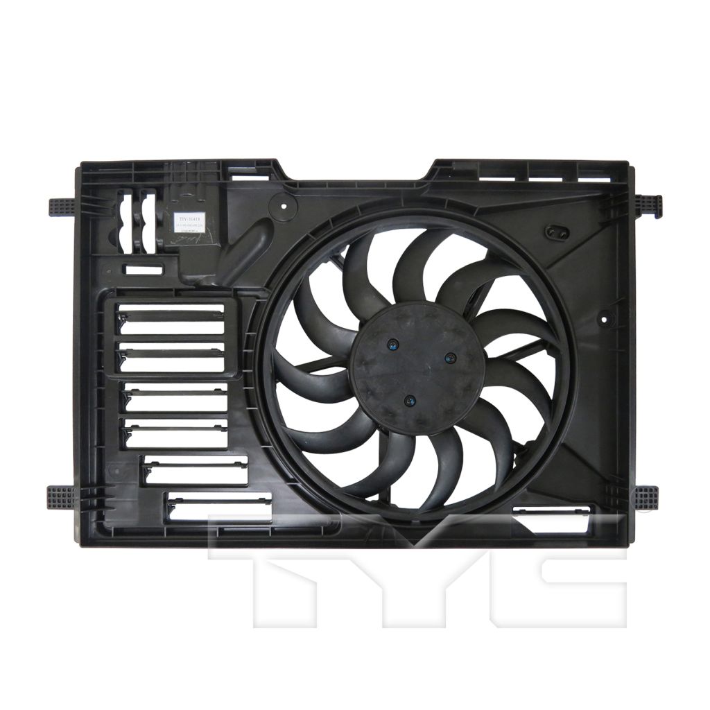 FORD TRUCKS & VANS ESCAPE RADIATOR & A/C FAN ASSEMBLY 2.5L (SINGLE)(W/MOTOR) OEM#GV6Z8C607A 2017-2019 PL#FO3115220